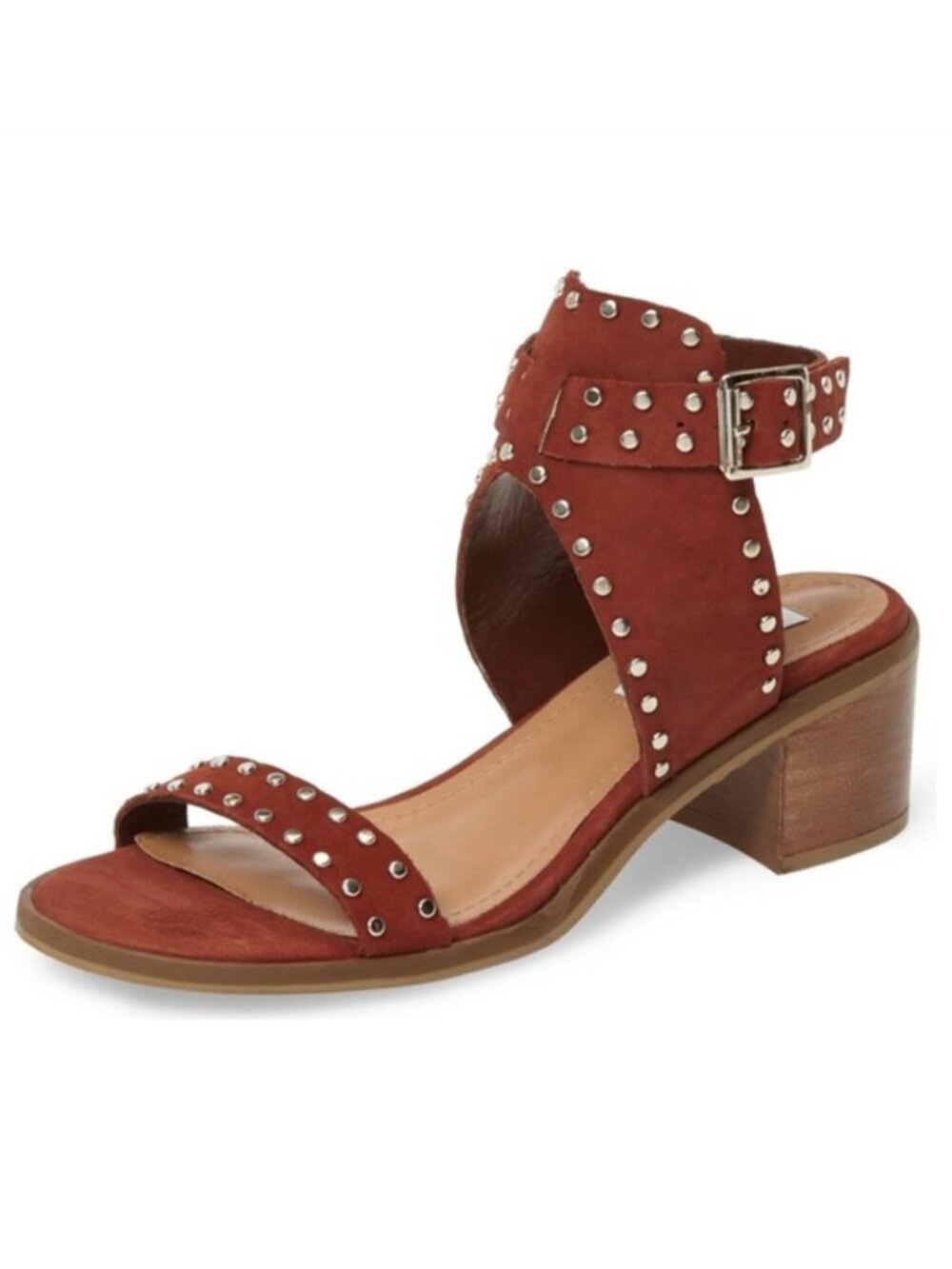 Steve Madden Gila Sandal Brown with Studs Size 8
